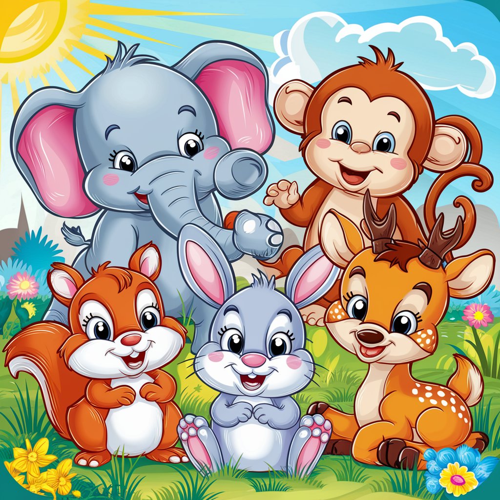 Animals coloring pages for kids